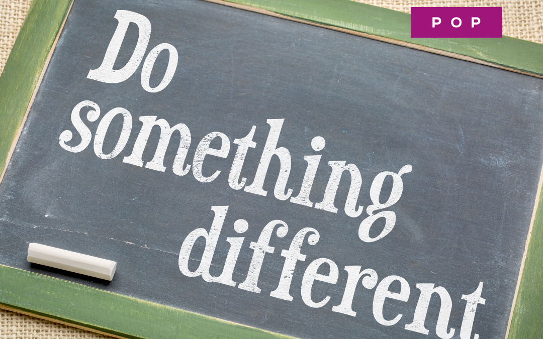 Do Something Different – Enough Is Enough!