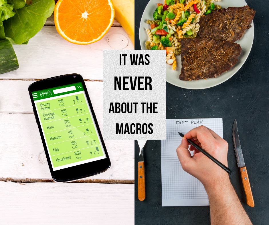 It was never about the macros