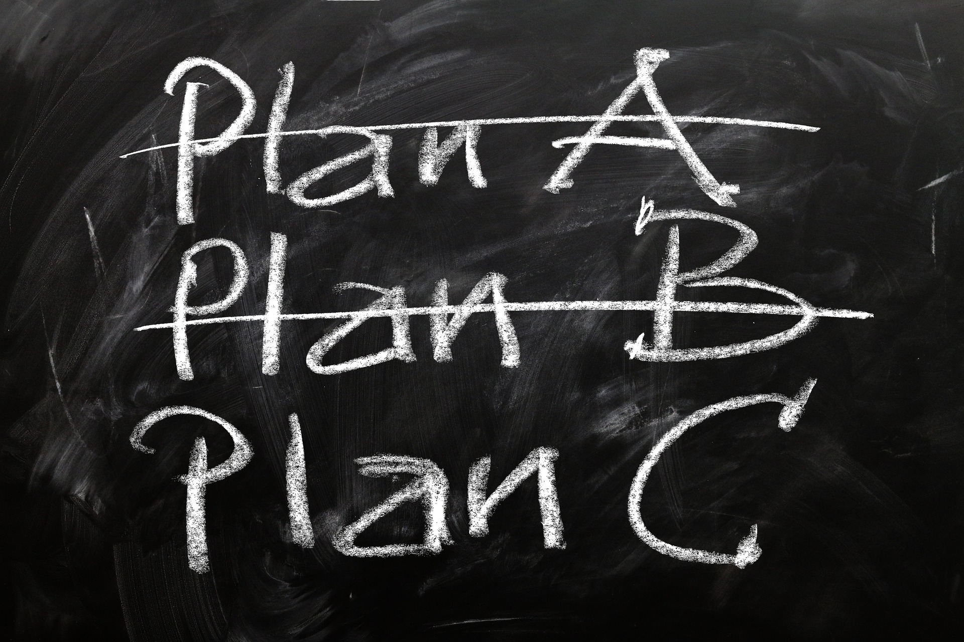 Is "follow the plan" the best advice?